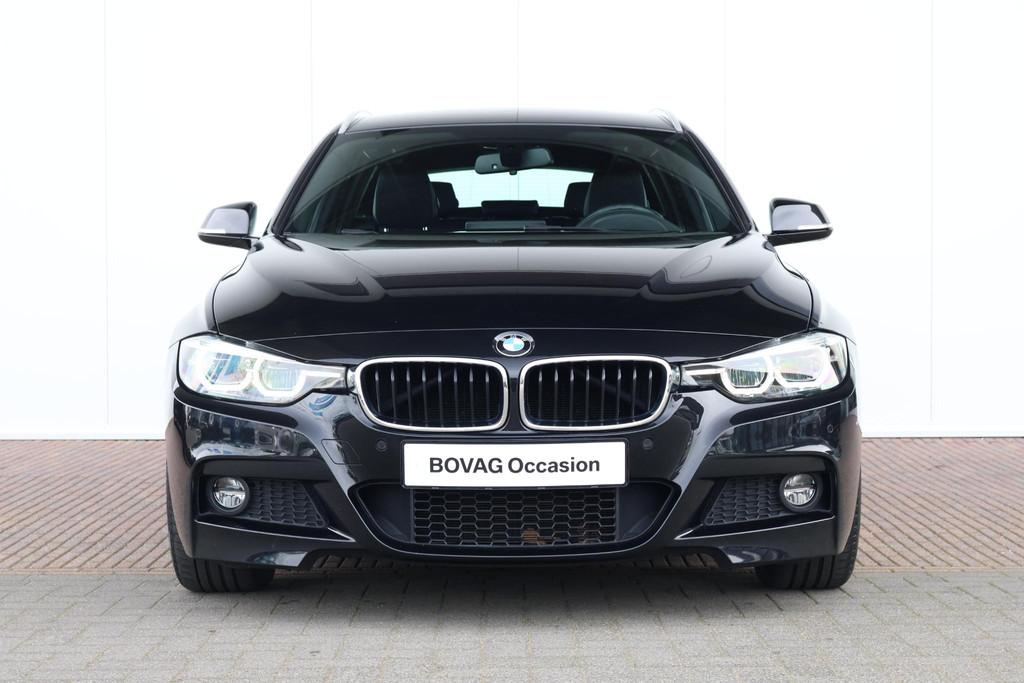 BMW 3-serie Touring 320i M Sport Edition M Sport/ Stoelverwa, Auto's, BMW, Automaat, 4 cilinders, Zwart, Origineel Nederlands