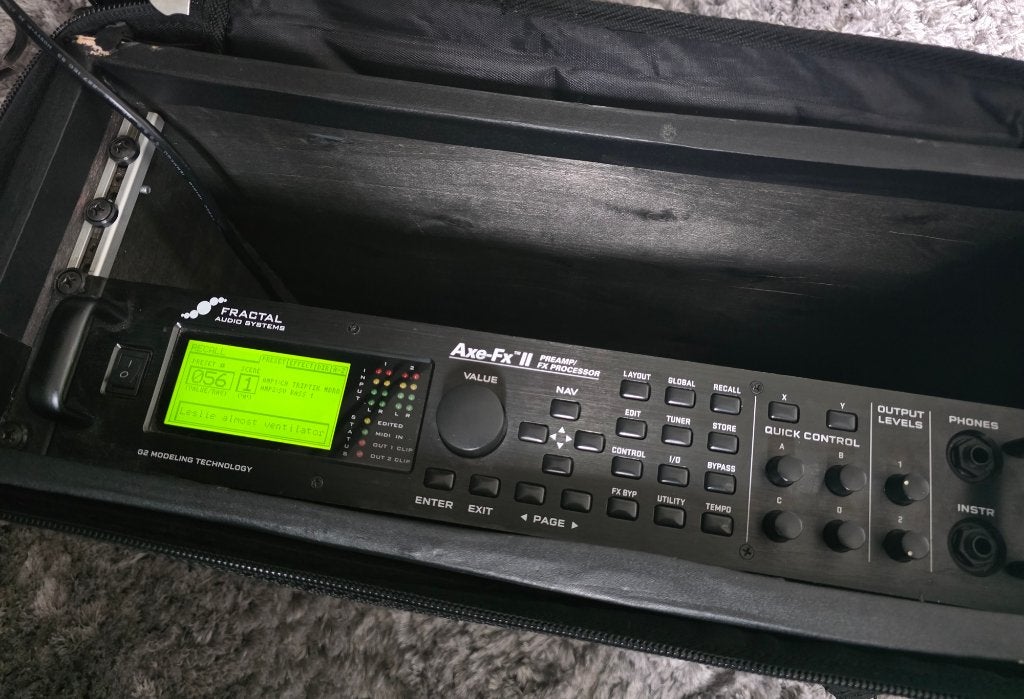Fractal Audio Systems Axe FX II met gigbag, Muziek en Instrumenten, Effecten, Ophalen, Gebruikt, Multi-effect