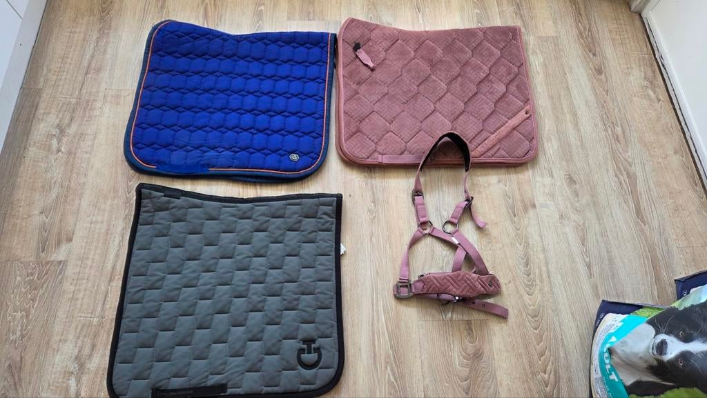 3 zgan zadeldekjes dressuur full te koop prijs zie tekst, Ophalen of Verzenden, Zo goed als nieuw