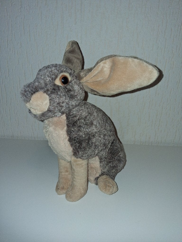 Haas knuffel wild republic, Kinderen en Baby's, Gebruikt, Overige merken, Konijn, Ophalen of Verzenden