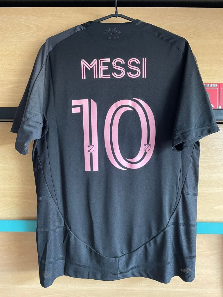 Messi #10 Inter Miami Authentic Voetbalshirt Maat M 25/26 1e, Maat 48/50 (M), Zwart, Ophalen of Verzenden, Zo goed als nieuw