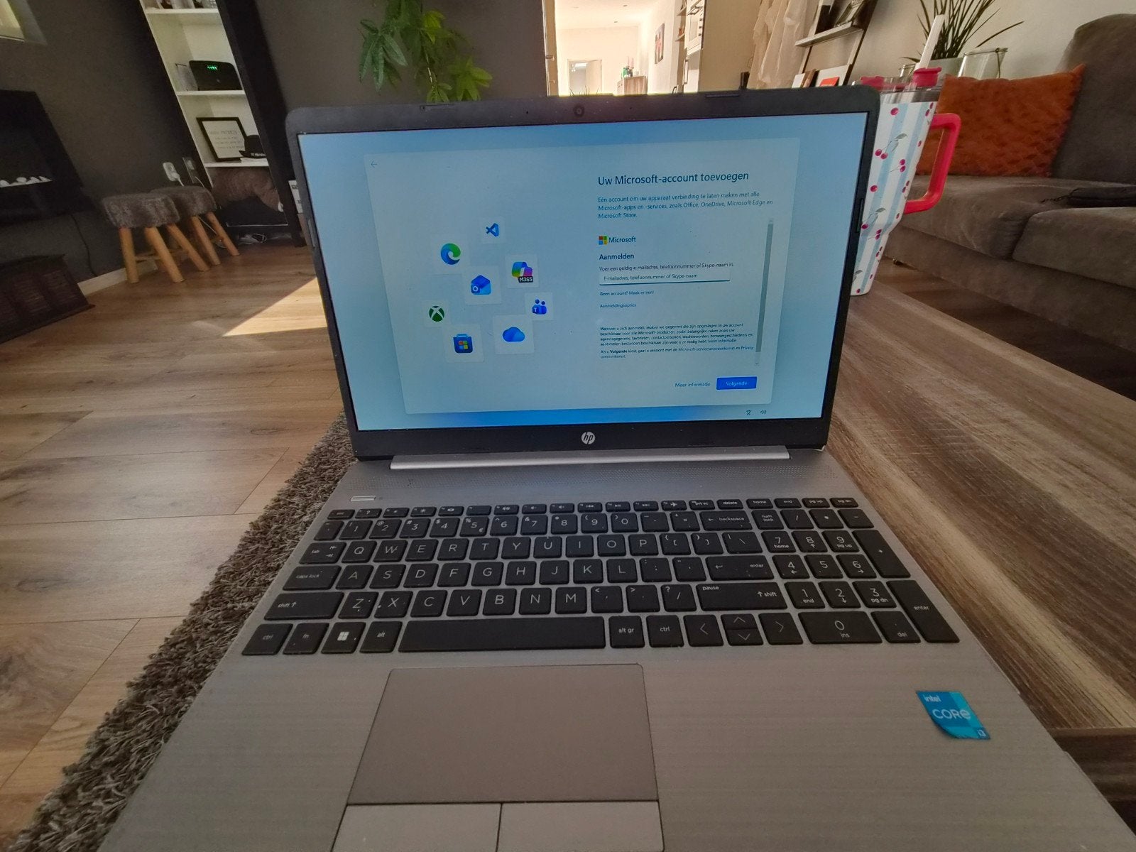 HP Laptop met Intel Core i3 en Windows 11, Gebruikt, 2 tot 3 Ghz, 8 GB, Ophalen of Verzenden