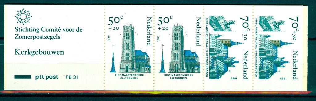 Ned. NVPH PB 31 Zomerzegels 1985, Ophalen of Verzenden, Na 1940, Postfris