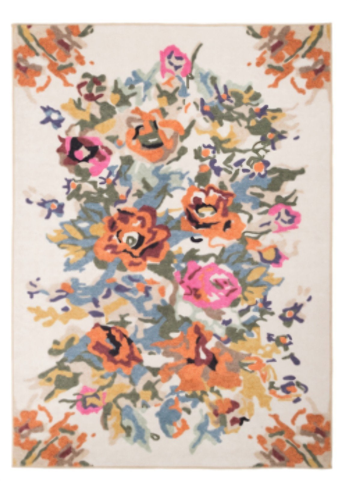 Vloerkleed NIEUW summer flower 160 x 230, Huis en Inrichting, Ophalen, 150 tot 200 cm, Rechthoekig, Nieuw