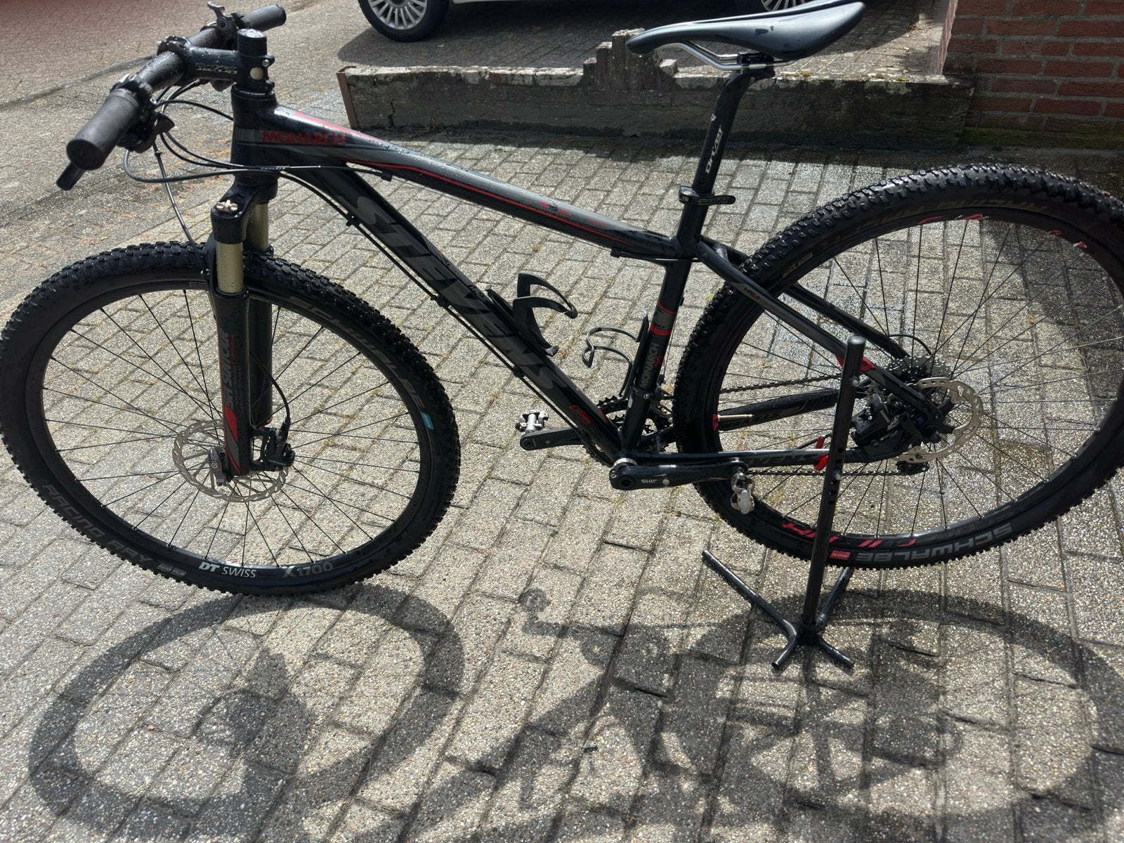 Stevens Monarch Mountainbike - Shimano XT, SRAM Schijfrem, Fietsen en Brommers, Fietsen | Mountainbikes en ATB, Gebruikt, Hardtail