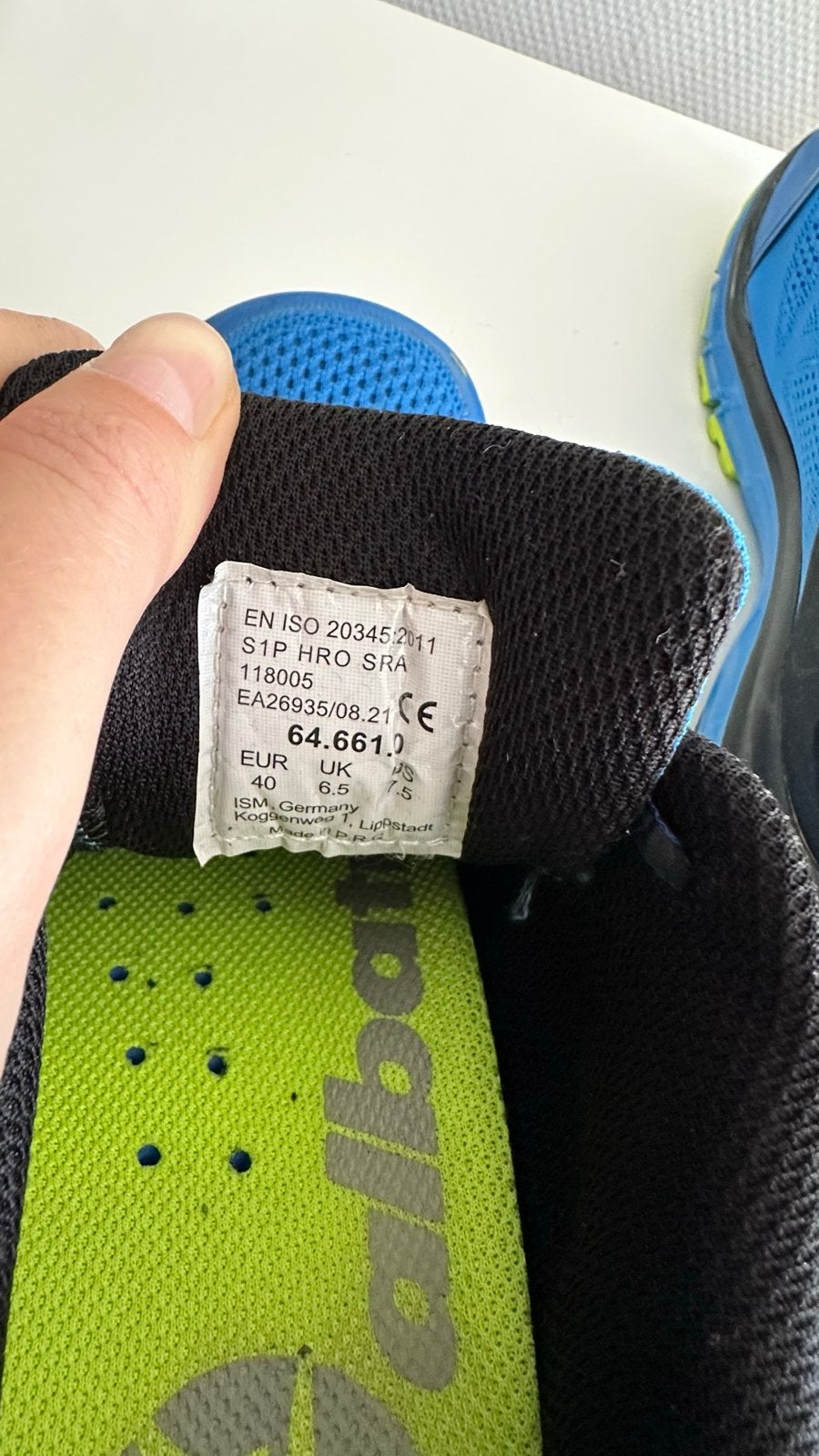 Albatros veiligheidsschoenen, lichtgewicht en comfortabel, Ophalen of Verzenden, Zo goed als nieuw