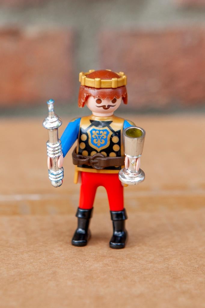 Playmobil Koning met beker, Ophalen of Verzenden, Zo goed als nieuw