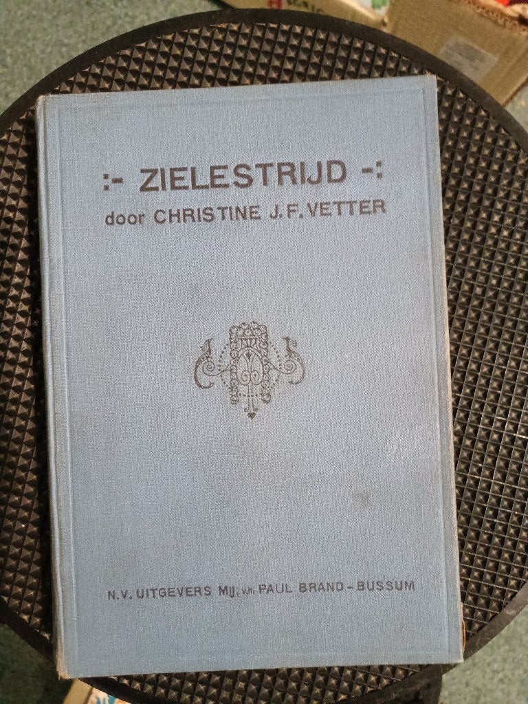 Christine J.F. Vetter – Zielestrijd, Antiek en Kunst, Ophalen of Verzenden, Christine J.F. Vetter