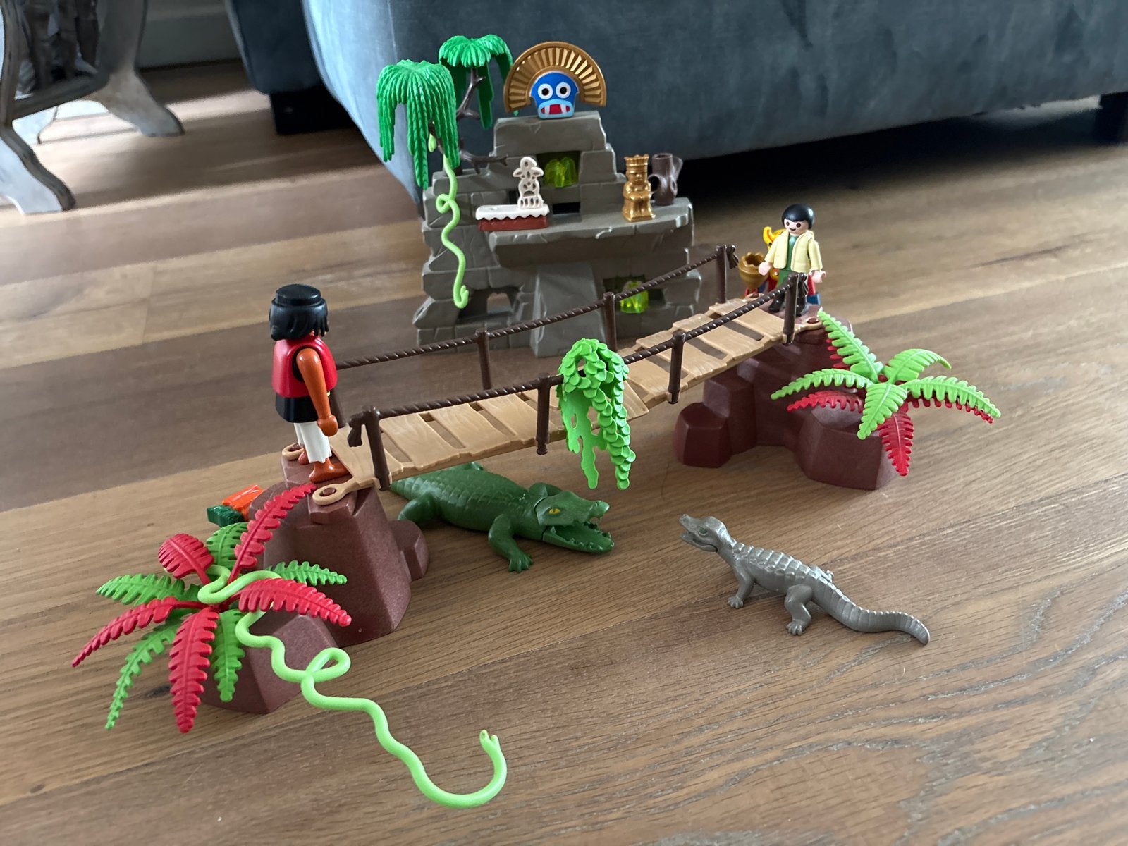 Playmobil Avontuurlijke Jungle Set met Figuren en Dieren, Ophalen, Zo goed als nieuw
