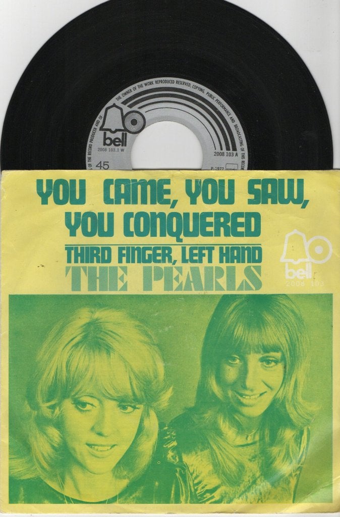 The Pearls – You Came, You Saw, You Conquered, Cd's en Dvd's, Ophalen of Verzenden, Gebruikt, 7 inch, Pop
