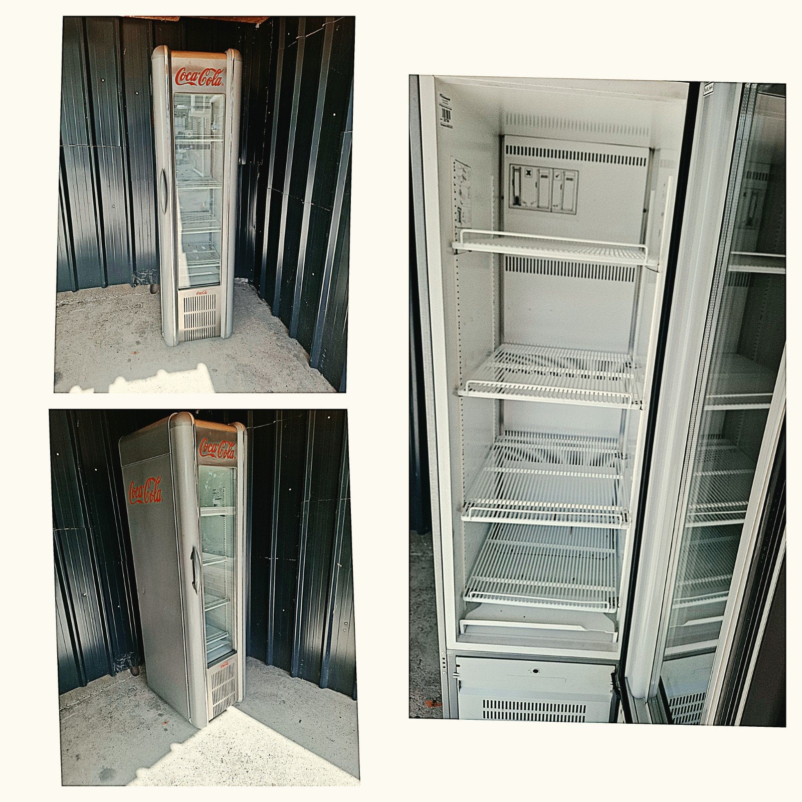 Coca-Cola koelkast frigo, Zonder vriesvak, 200 liter of meer, Zo goed als nieuw, 160 cm of meer