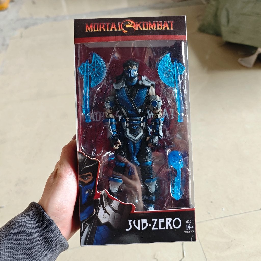 Mortal Kombat collectors actie figuur Sub Zero, Ophalen of Verzenden, Nieuw