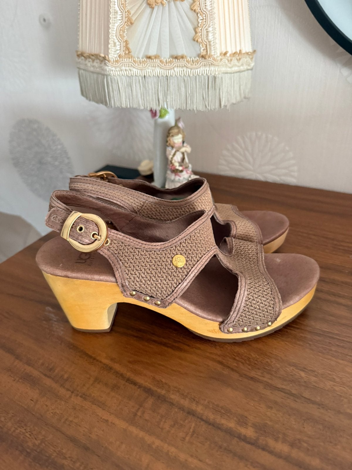 Ugg hakken 37=36, Verzenden, Nieuw, Bruin