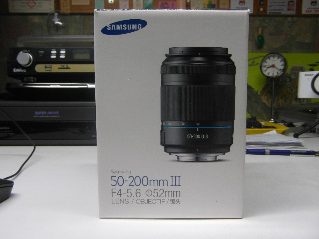 Samsung 50-200mm III OIS  F4-5.6 52mm objectief, Audio, Tv en Foto, Fotografie | Lenzen en Objectieven, Ophalen of Verzenden, Zo goed als nieuw