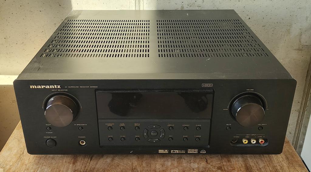 Marantz SR5600 AV Receiver (Zwart), Audio, Tv en Foto, Marantz, Gebruikt, Ophalen of Verzenden, 60 tot 120 watt