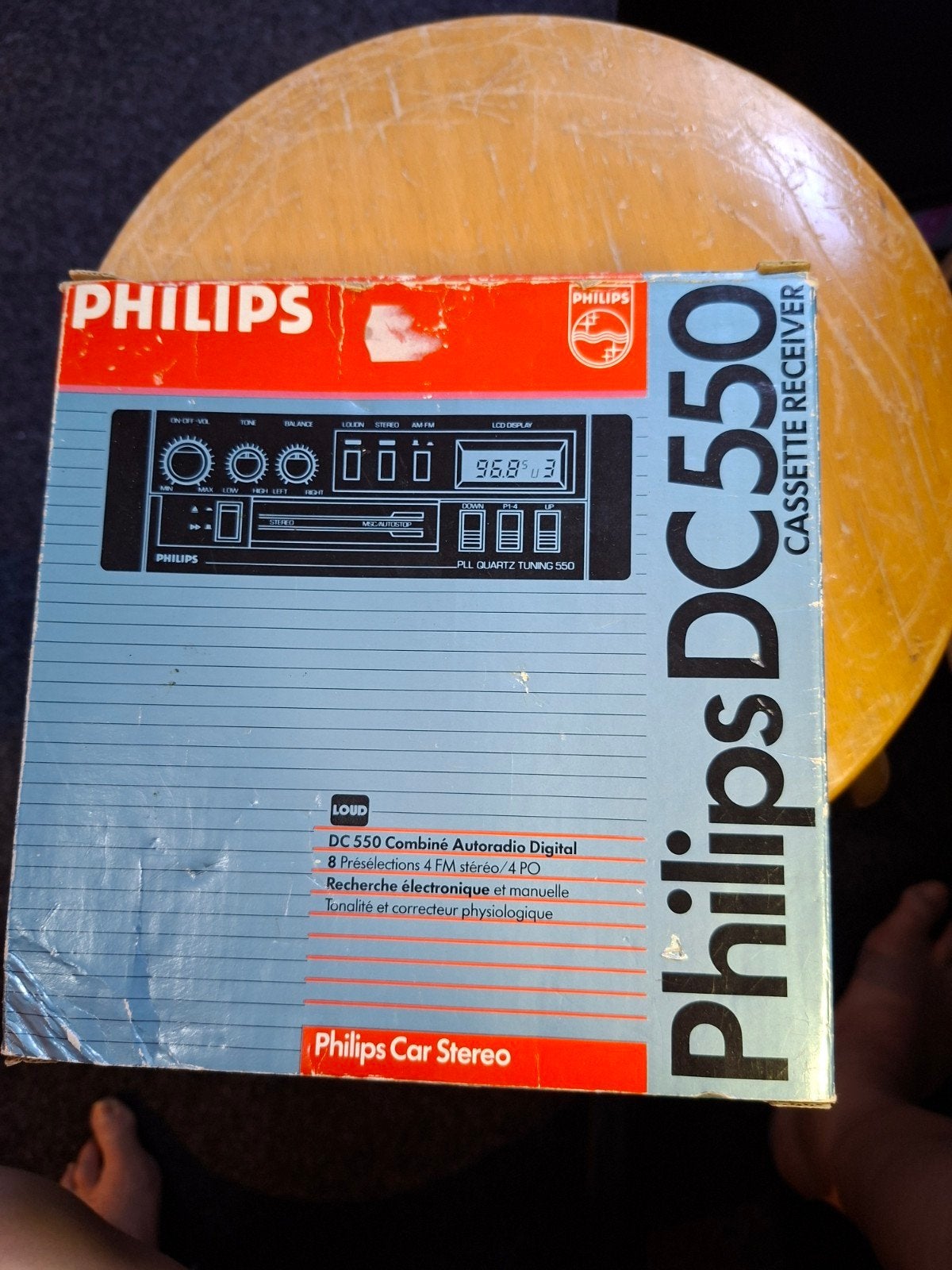 philips dc550  radio, cassette, Auto diversen, Ophalen of Verzenden, Gebruikt