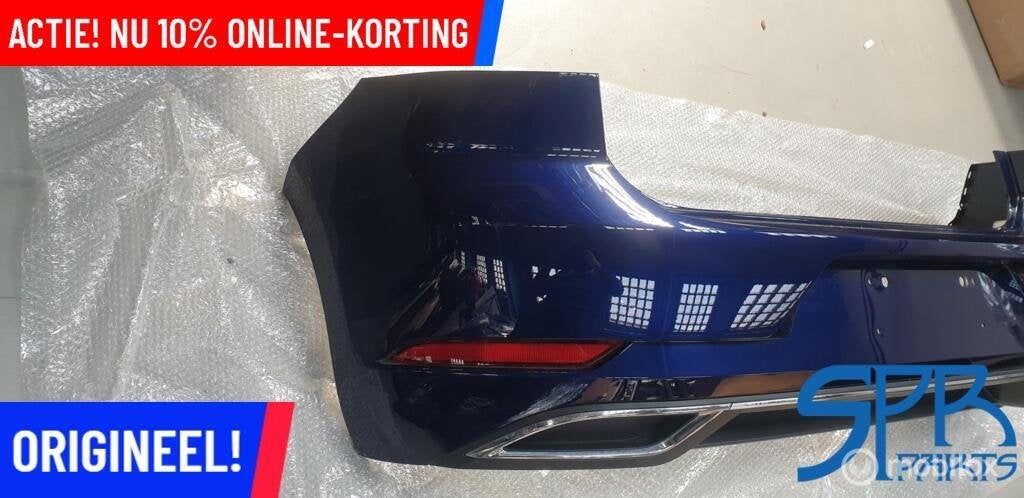 GOLF 7 7.5 FACELIFT HIGHLINE Achterbumper LC5B BUMPER CHROOM, Volkswagen, Nieuw, Ophalen of Verzenden, Achter
