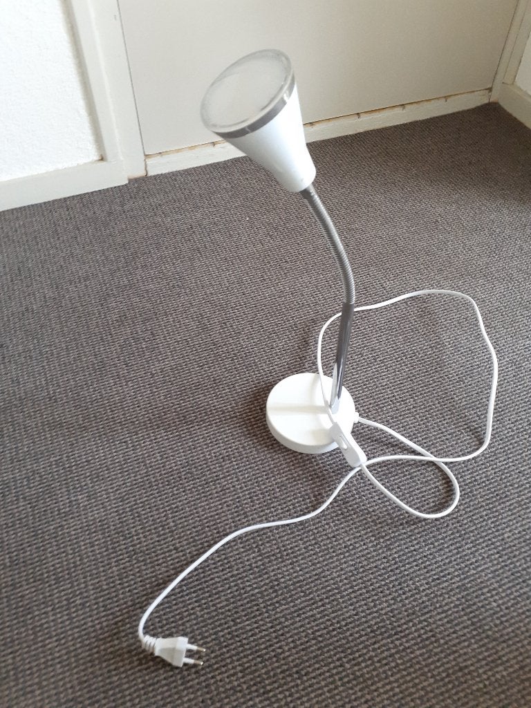 flexibele Tafellamp, 47 cm hoog, Huis en Inrichting, Ophalen of Verzenden, Gebruikt