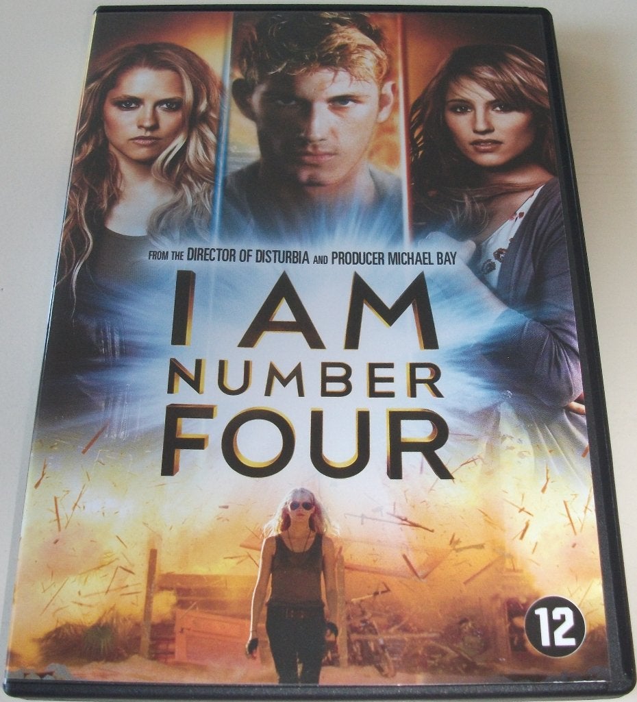 Dvd *** I AM NUMBER FOUR *** Wie is de vierde?, Vanaf 12 jaar, Ophalen of Verzenden, Zo goed als nieuw, Science Fiction