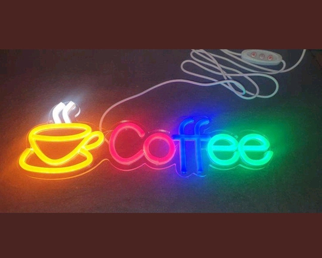 Led verlichting coffee, Ophalen of Verzenden, Nieuw, Lichtbak of (neon) lamp