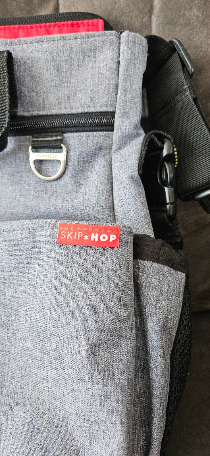 Skip Hop Luiertas Grijs - Praktisch & Stijlvol, Kinderen en Baby's, Luiertassen, Ophalen of Verzenden, Gebruikt, Schoudertas