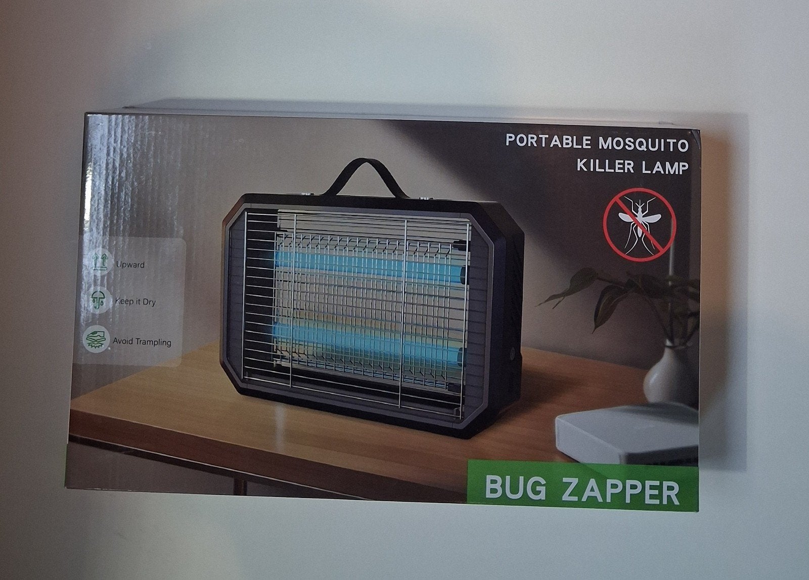 NIEUW Bug Zapper - Draagbare Muggenverdelger Lamp KN-07, Ophalen of Verzenden, Nieuw