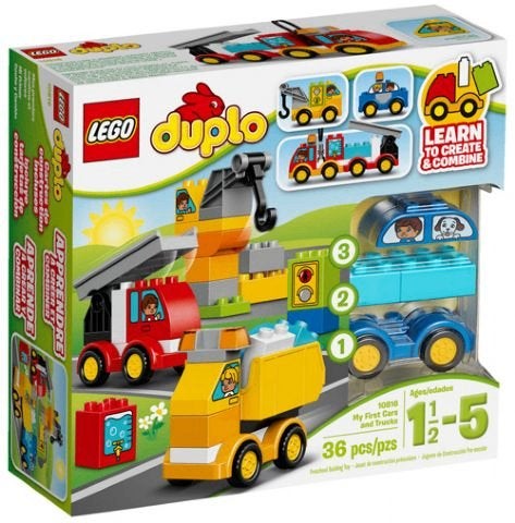 Lego Duplo 10816 Mijn eerste wagens en trucks, Overige thema's, Nieuw, Ophalen of Verzenden, Duplo