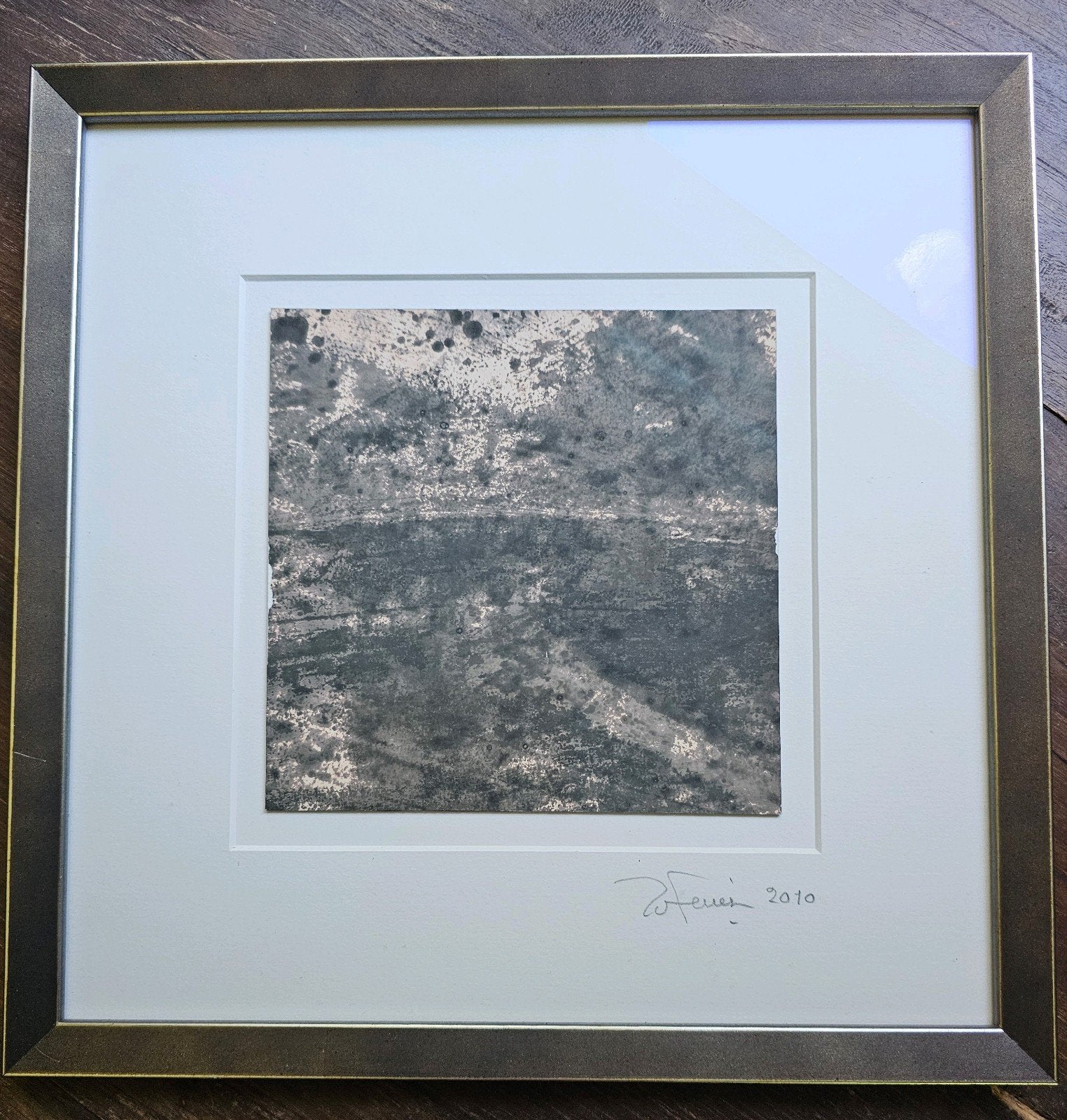 Prachtig Abstract Grafisch Werk (2010) Juul Baltussen, Antiek en Kunst, Kunst | Litho's en Zeefdrukken, Ingelijst, Ophalen of Verzenden