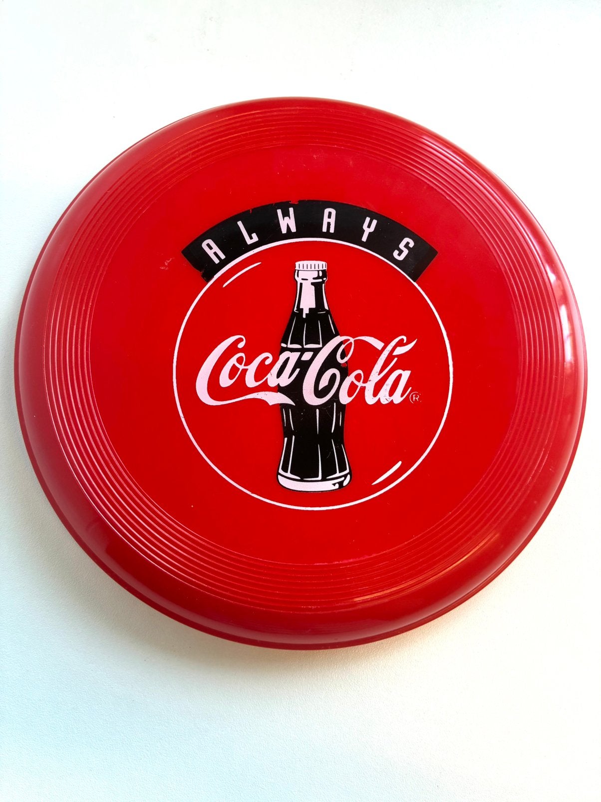 Prachtige ‘ Always Coca Cola’ frisbee, Verzamelen, Ophalen of Verzenden, Zo goed als nieuw, Gebruiksvoorwerp