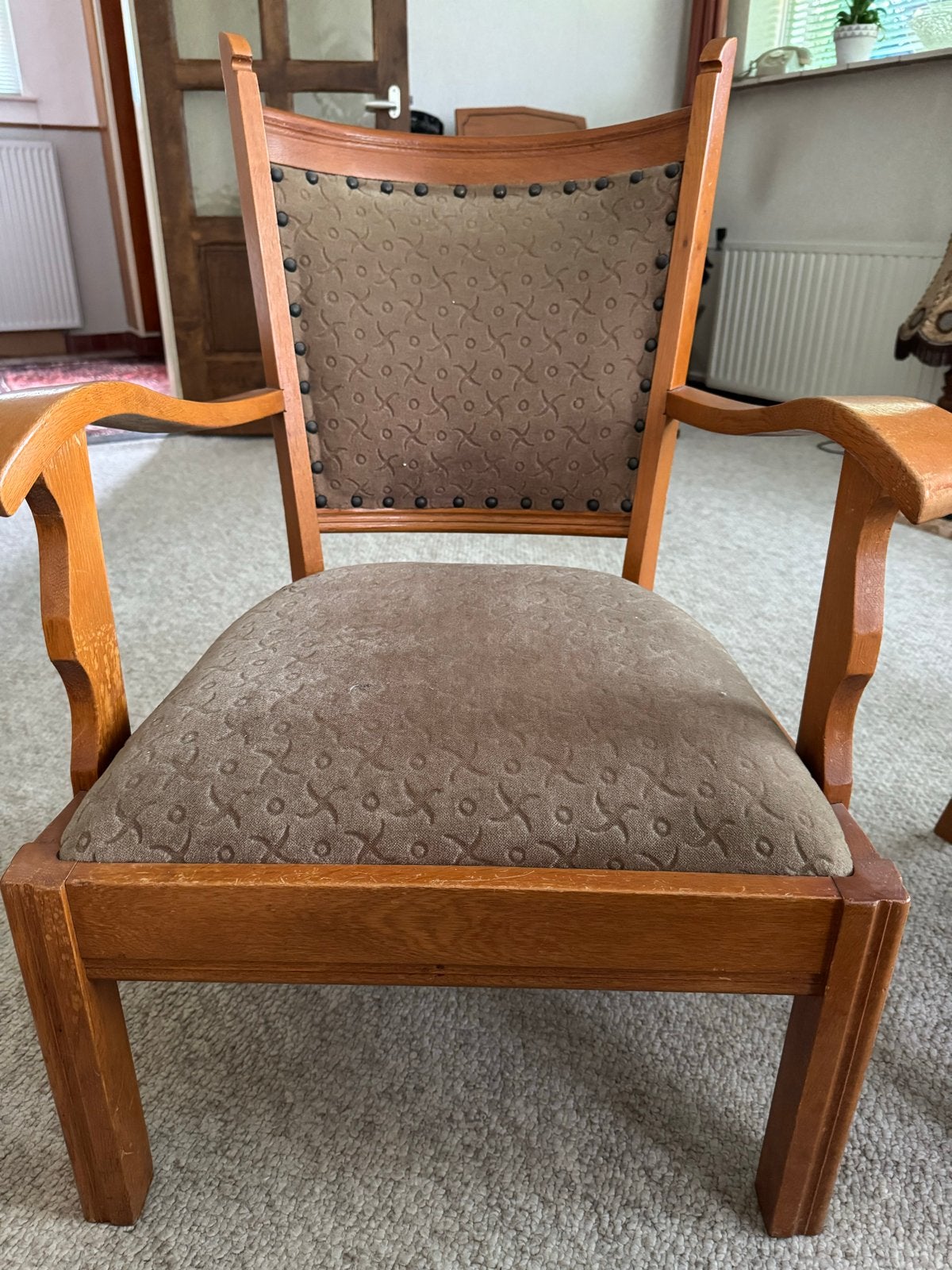 Antieke Eikenhouten Meubelset - Jaren '30 Stijl, Ophalen