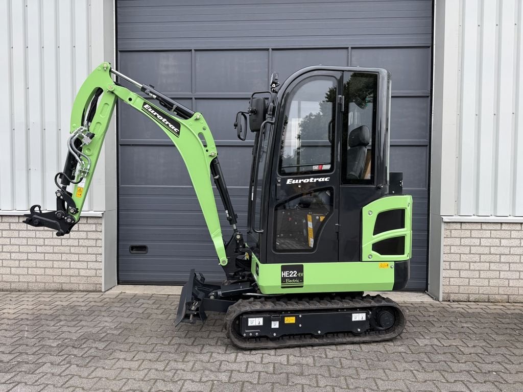 Elektrische minigraver | Eurotrac HE22EV, Eurotrac, Info@eurotrac.nl, Stougjesdijk 153
3271KB  Mijnsheerenland, NL, Graafmachine