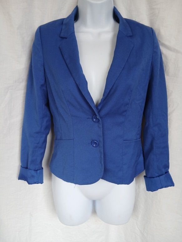 Gave blauwe blazer mt 34 merk Divided, Kleding | Dames, Blauw, ., Ophalen of Verzenden, .