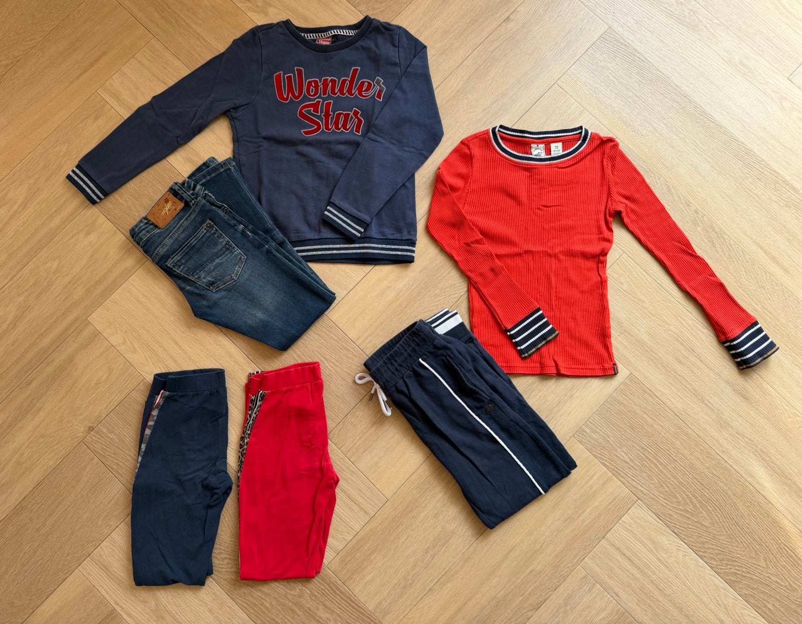 Kleding pakket, Vingino, Scotch&Soda, meisjes, mt 122 / 128, Kinderen en Baby's, Ophalen of Verzenden, Zo goed als nieuw, Maat 128