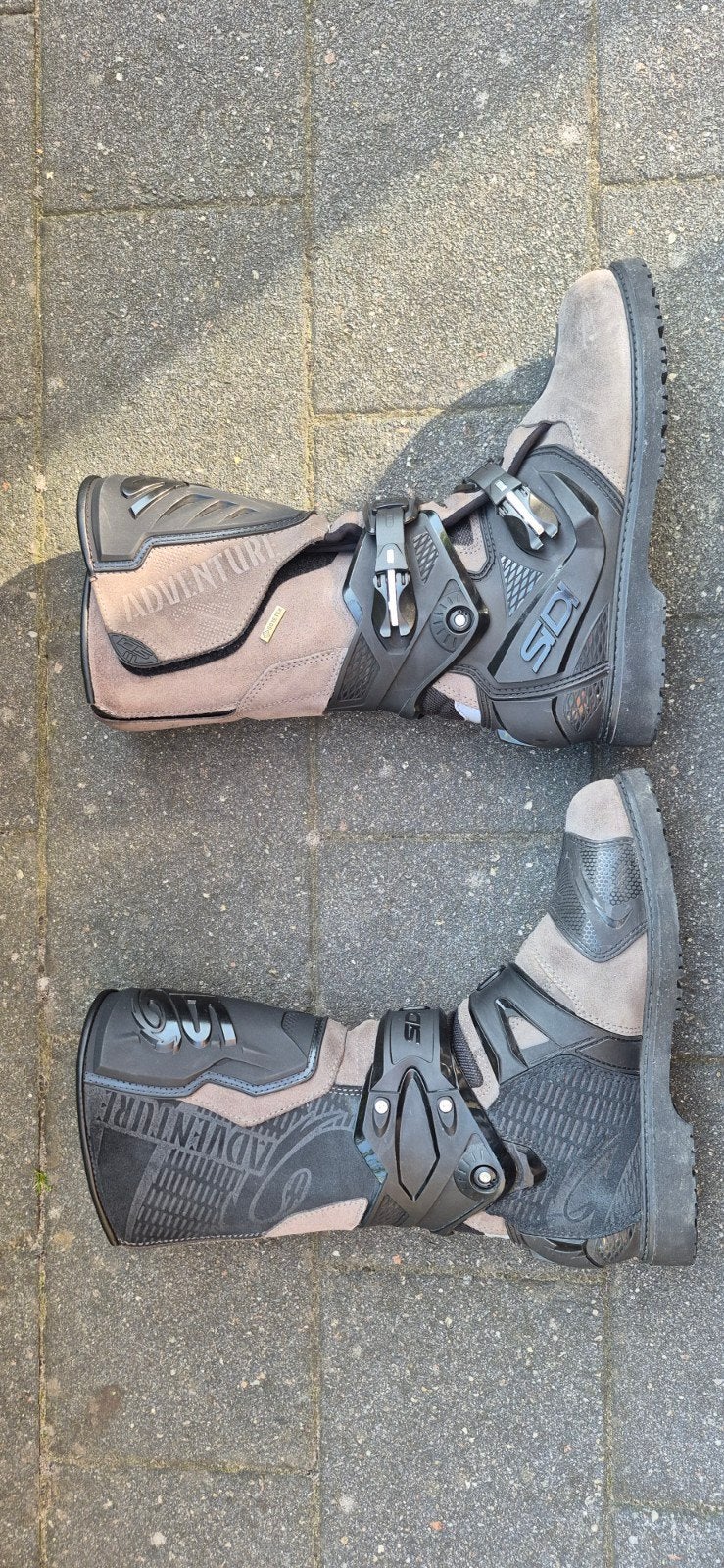 Sidi Adventure 2 motorlaarzen maat 44, Motoren, Kleding | Motorkleding, Heren, Ophalen of Verzenden, Laarzen, Tweedehands