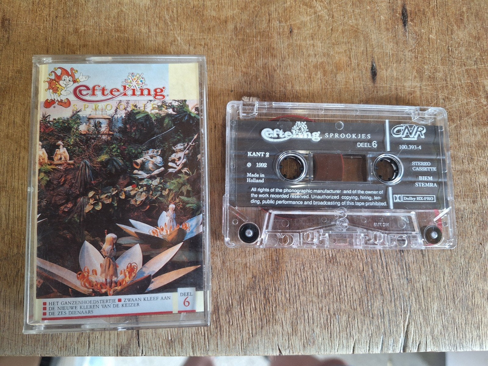 Efteling Sprookjes Deel 6 Cassettebandje, Gebruikt, Kinderen en Jeugd, 1 bandje, Ophalen of Verzenden