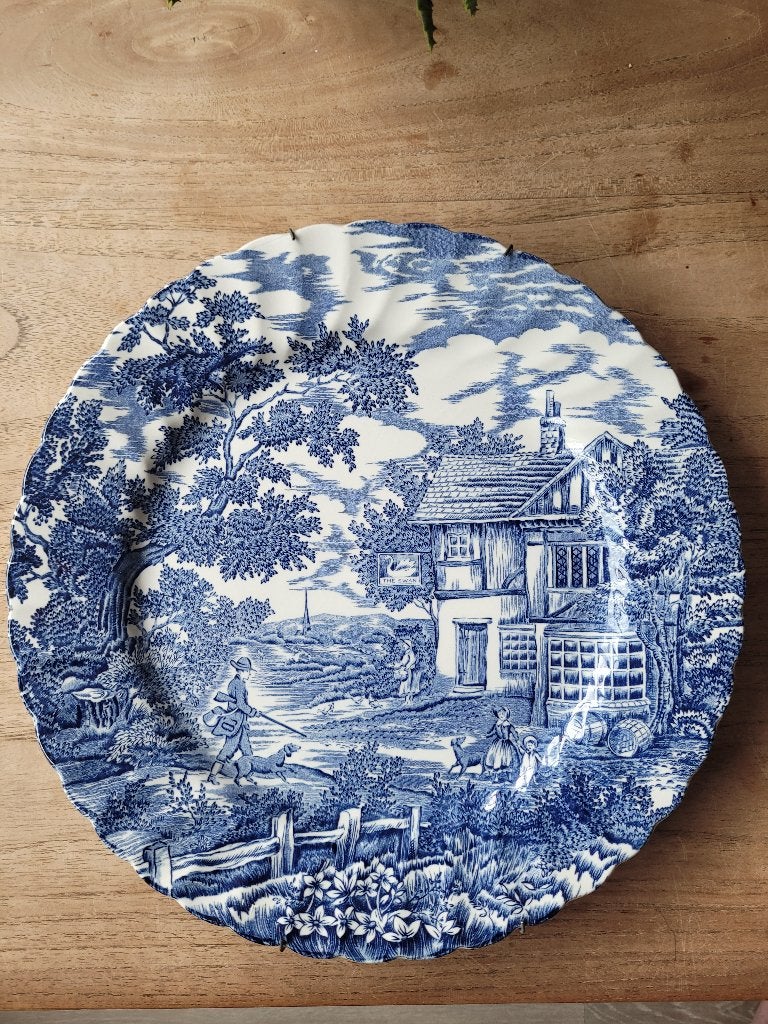 Decoratieve bord "the hunter" diameter 30cm, Ophalen