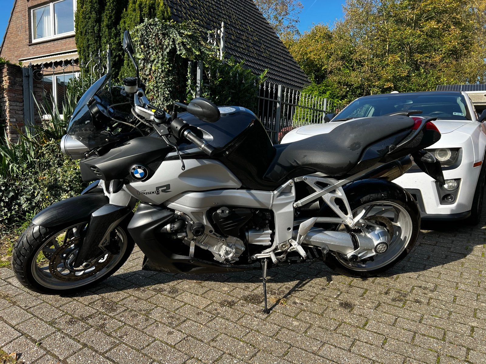 BMW K1200R - Krachtige Naked Bike met Cardan-aandrijving, Cardan-aandrijving, 4 cilinders, Motorrijbewijs A, Gebruikt
