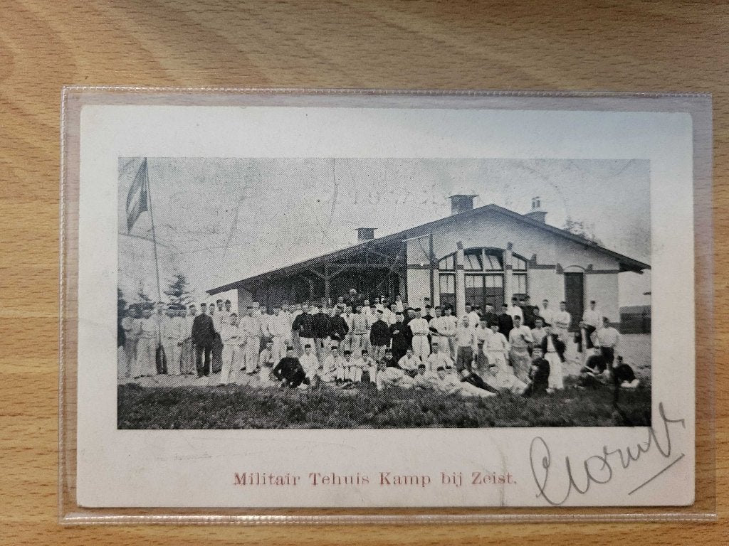 ansicht ZEIST Kamp Militair Leger Kazerne, Ophalen, Voor 1920, Utrecht