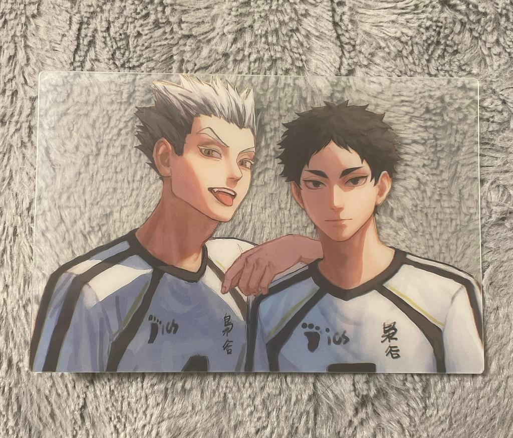 Haikyuu Acrylic Postcard, Ophalen of Verzenden, Zo goed als nieuw, Overige typen