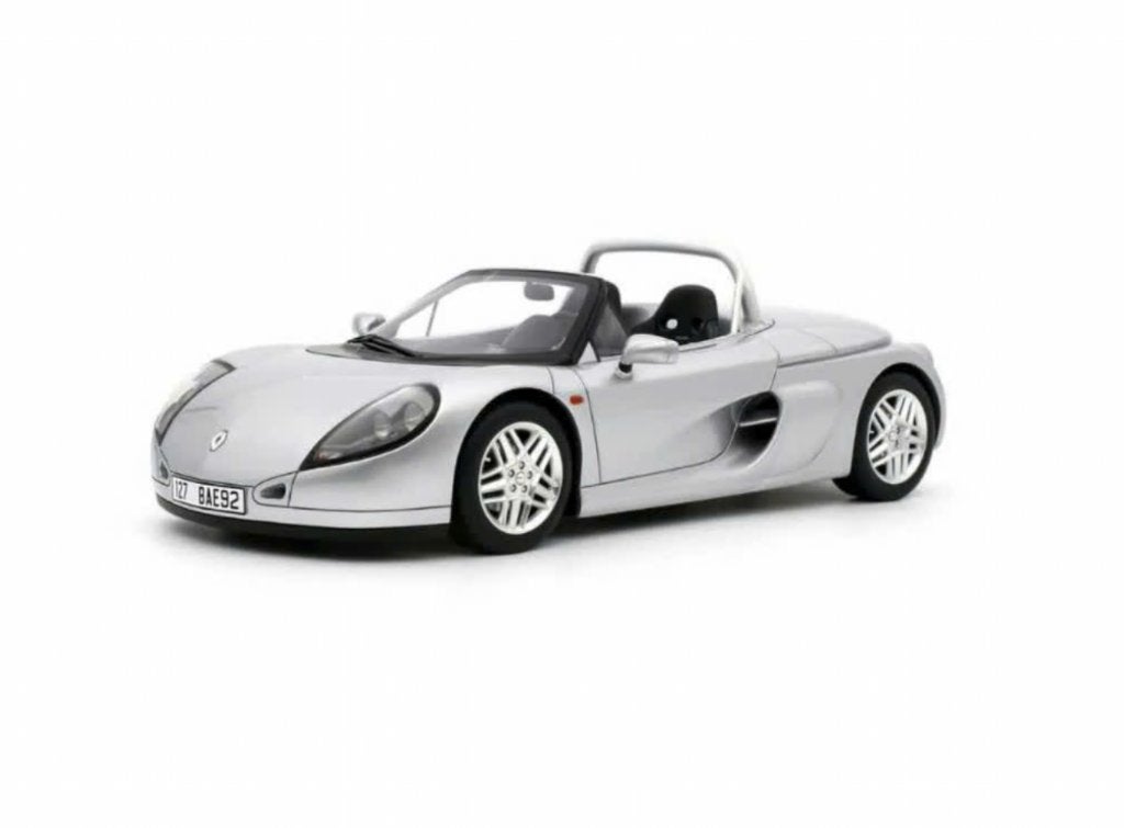 Renault Spider Grijs 1999 OTTO MOBILE SCHAAL 1/18 OT1142