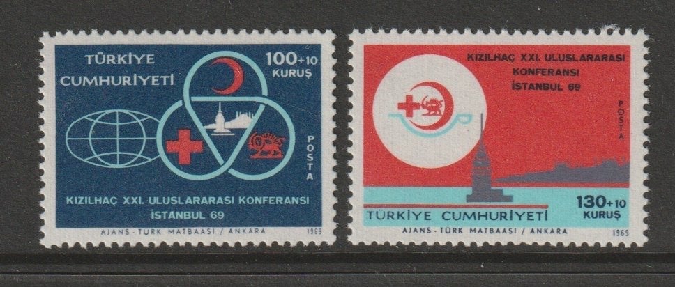 TSS Kavel 20285 Turkije Pf minr 2143-2144, Ophalen, Overige landen, Postfris