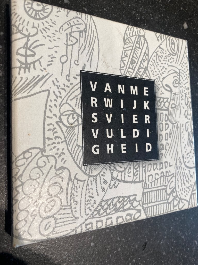 Van Merwijk - Vier Vuldigheid (Gesigneerd, Zeldzaam), Cd's en Dvd's, Boxset, Cabaret of Kleinkunst, Ophalen of Verzenden, Zo goed als nieuw