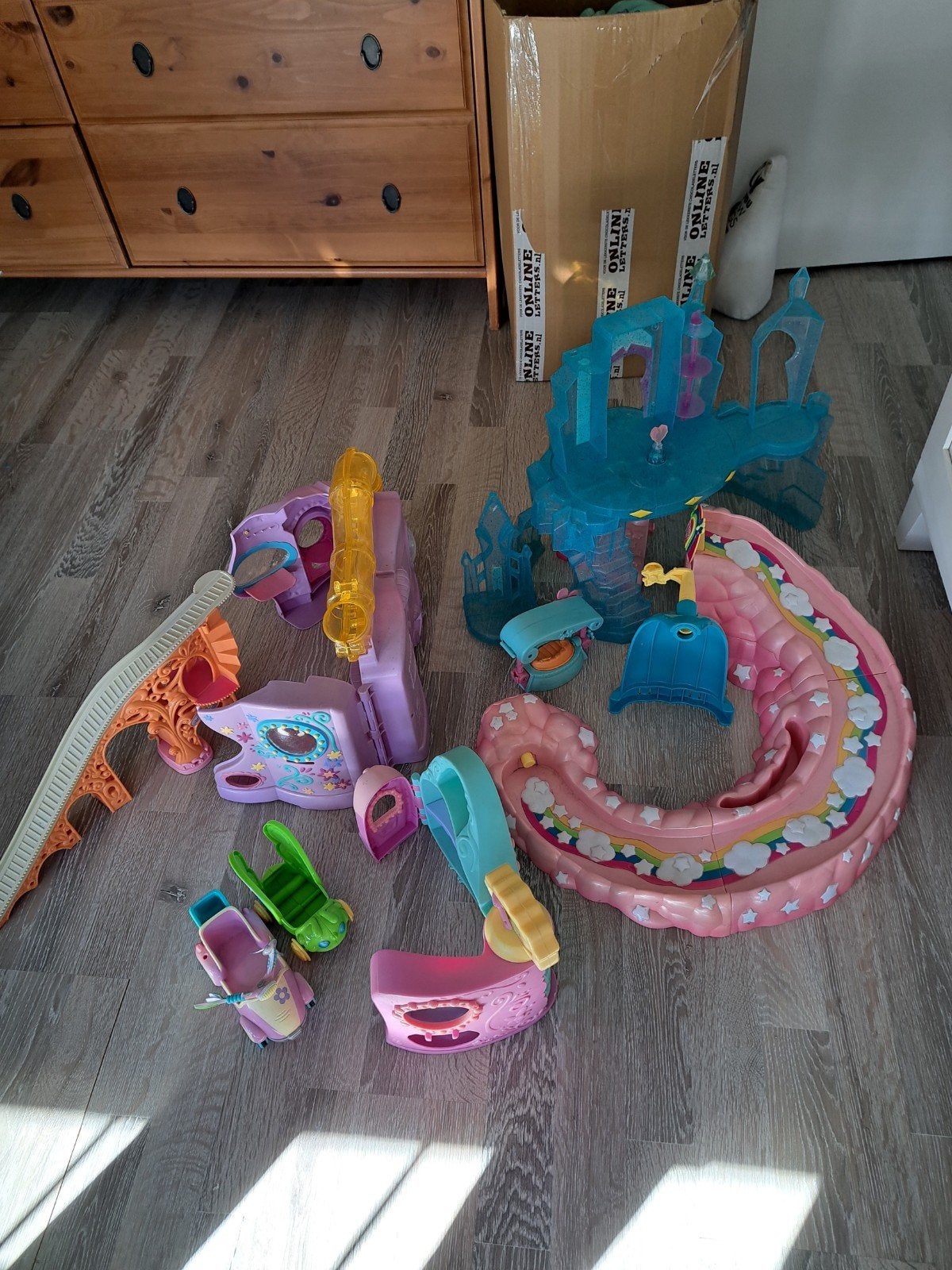 Grote set Polly Pocket en My Little Pony speelgoed, Ophalen of Verzenden