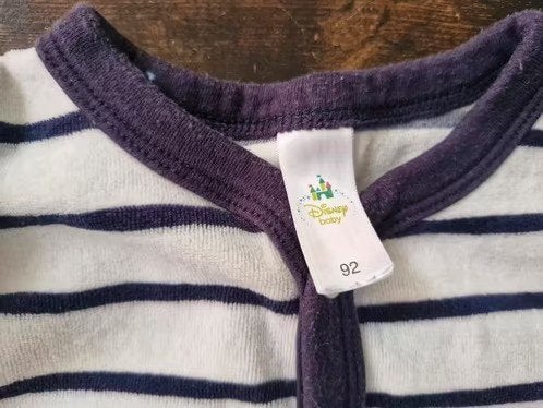 Mickey mouse onesie met voeten Maat 92 hh, C&A, Jongen of Meisje, Onbekend, Ophalen of Verzenden