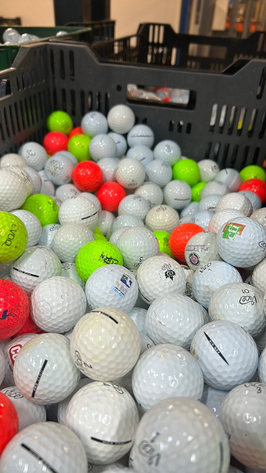 50 Stuks Vice Pro Golfballen, Ophalen of Verzenden, Zo goed als nieuw, Bal(len)
