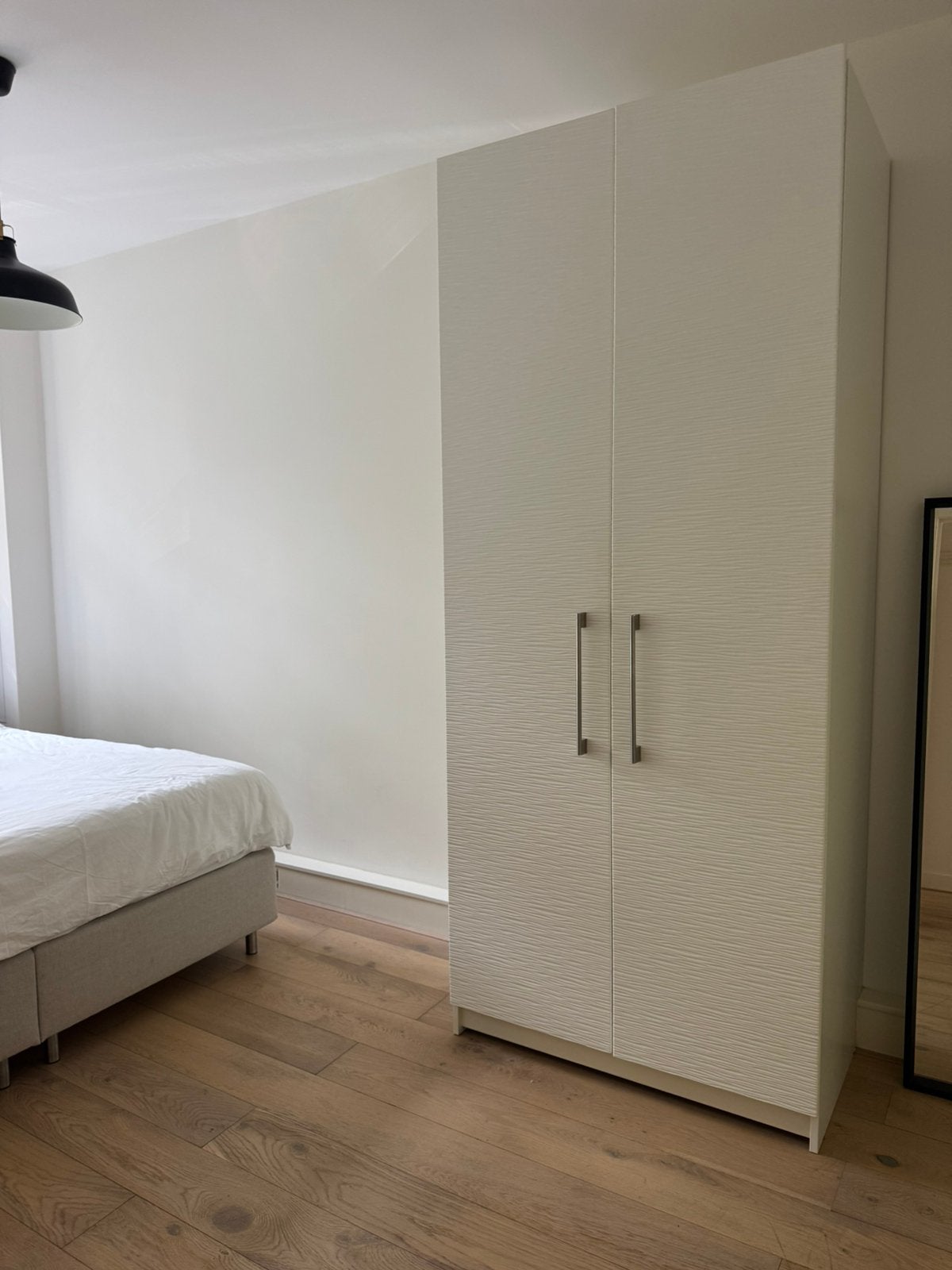 Complete pax kast  60 x 100 x 236 hg, met mooie witte deuren, 200 cm of meer, Mooie stabiele PAX kast, 50 tot 100 cm, Zo goed als nieuw