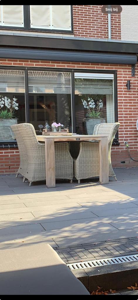Tuinstoelen Intenso Milano (Kees Smit), Ophalen, 4 zitplaatsen, Gebruikt, Loungeset