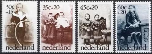 Nederland 1974 - nvph 1059-1062  - Kinderzegels, Postzegels en Munten, Postzegels | Nederland, Verzenden, Na 1940, Postfris