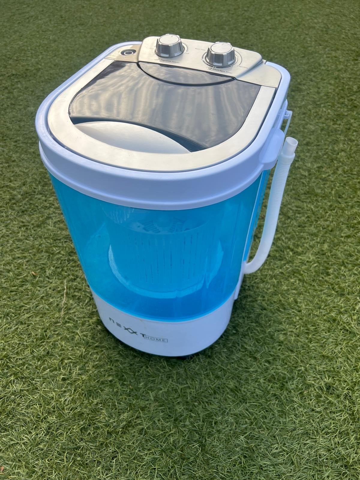Camping wasmachine, Ophalen, Zo goed als nieuw