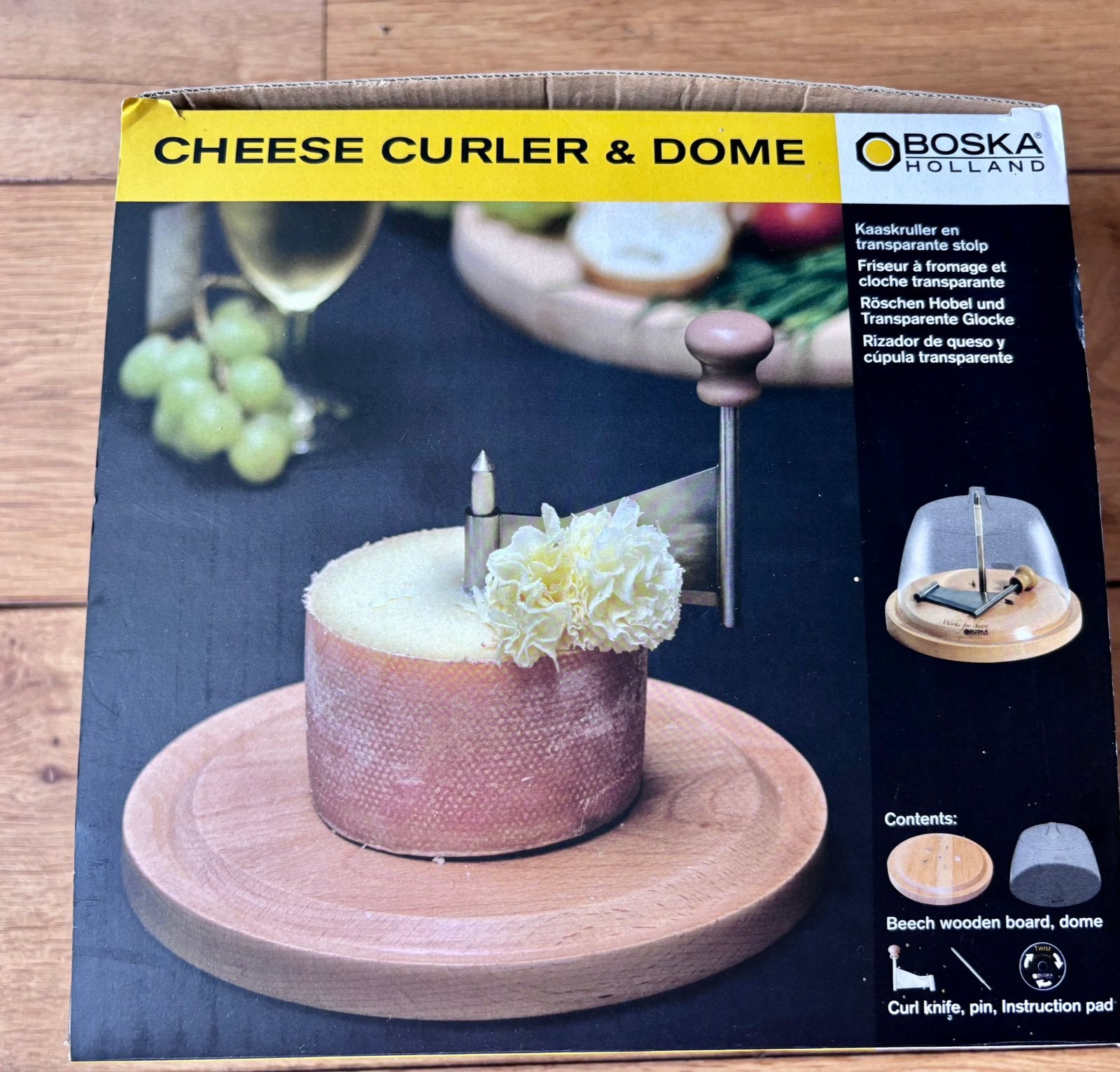 Boska kaaskruller en stolp, Snij-/serveerplank, Ophalen of Verzenden, Nieuw